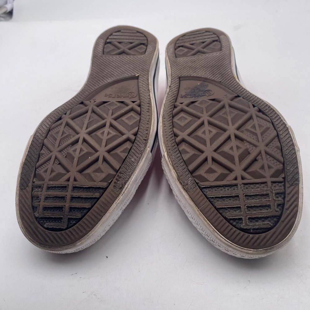 Converse Chuck Taylor All Star Low Top Sneakers Mens 6.5 Womens 8.5 Red Canvas - Picture 11 of 13